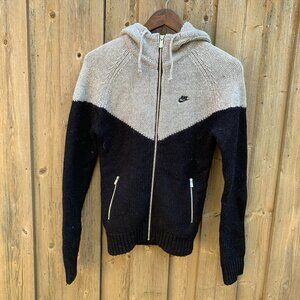 Vintage Nike Sherpa Hoodie Jacket XS